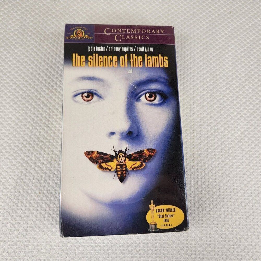 The Silence of the Lambs VHS 1999 MGM Jodie Foster Anthony Hopkins Sealed NEW